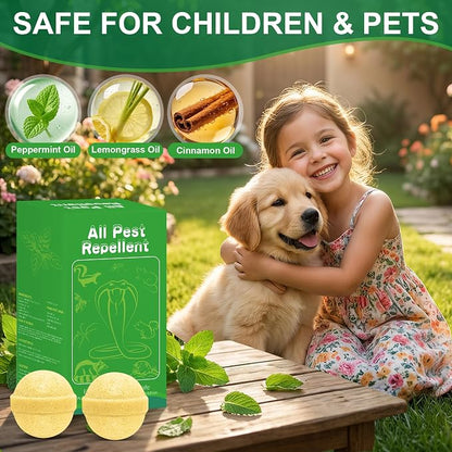 36 Pack Natural Wasp and Bee Deterrent Outdoor, Peppermint Oil Carpenter Bee Deterrent for Yellow Jackets, Hornets, Mud Wasps, for Patio, Garden, Porch, Indoor & Outdoor Use, Pet and Human Friendly
