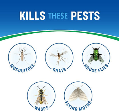 Cutter Backyard Bug Control Outdoor Fogger (12 Pack), Kills Mosquitoes, Fleas & Listed Ants, 16 fl Ounce