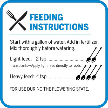Mother Earth LiquiCraft Bloom 2-4-4 For Flowering Plants And Vegetables Such As Tomatoes, 1-Gallon