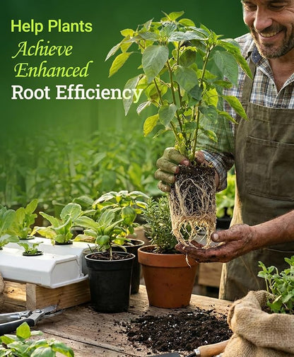 FoxFarm Bush Doctor Microbe Brew - Liquid Microbial Inoculant for Plants - Enhance Root Efficiency & Nutrient Uptake - Supports Hydroponic & Soil Applications for Flowers, Vegetables & Trees - 1 Pint