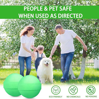 24 Pack Natural Snake Repellent, Snake Repellent for Outdoor Yard Garden House | Long-Lasting Protection | Safe for Dogs and Children, Grass Green