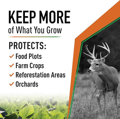 Messina Wildlife RBW-132 3/4-Inch by 1320-Foot Deer Repellent White Ribbon