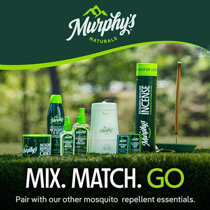 Murphy's Naturals Mosquito & Tick Bug Repellent Spray, 2 fl oz (Pack of 3) | 30% oil of lemon eucalyptus, EPA-registered & DEET-free*; 2 fl oz pump 3-pack protects skin & gear up to 6 hours