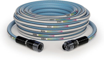 FITT Aquamaster 5/8’’ 25ft, high performance flexible Garden Hose for intensive Use. Kink-proof