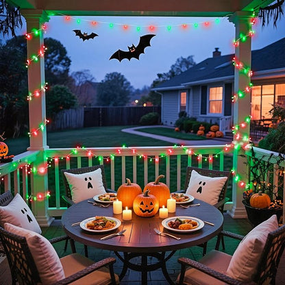 JMEXSUSS 600 LED Christmas String Lights Outdoor, Red White and Green Lights Clear Wire, Christmas Tree Twinkle String Lights Plug in for Tree Xmas Decorations