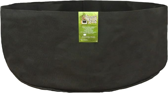 Smart Pots 1,000-Gallon Smart Pot Soft-Sided Container, Black