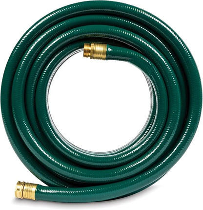 Gilmour 843251-1001 Flexogen Heavy Duty Watering Garden Hose 3/4in x 25 Feet, Green