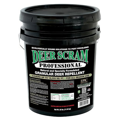 Epic Professional Deer Scram Repellent 25lb Bucket