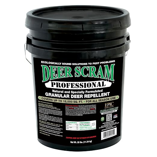 Epic Professional Deer Scram Repellent 25lb Bucket