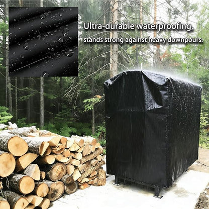 600D Thick Large Outdoor dust Cover Suitable for Central boilers, Garden Storage Sheds, Solar Sheds, Tool Storage Sheds, etc(M-53 * 76 * 81(in))