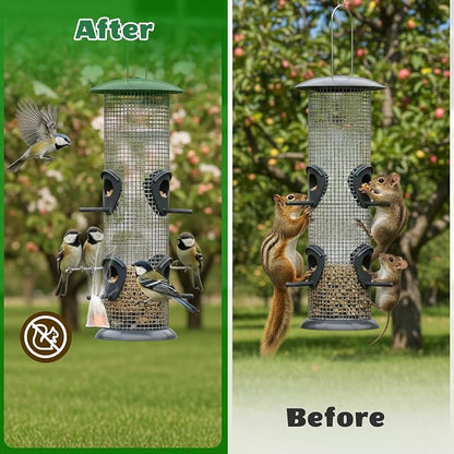 10 Pack Squirrel Repellent, Peppermint Oil to Repel Squirrel, Squirrel Repellent for Cars, Plants Garden, Outdoor Use, Keep Squirrels Away from Gardens, Flower Beds and Farm