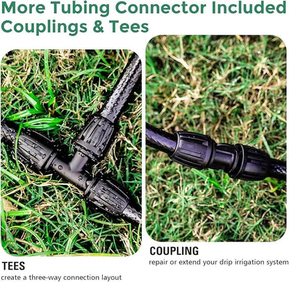 Maotong 40 FT 1/2 inch Drip Irrigation Tubing Main Line Hose Tube for Garden Irrigation System