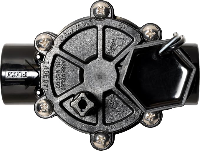 Rain Bird CP100 In-Line Automatic Sprinkler Valve, 1" Threaded Female x Female (Pack of 5)