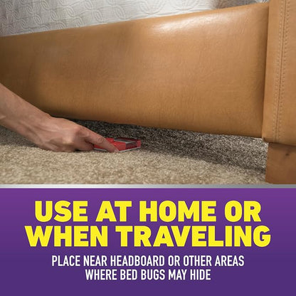 Ortho Home Defense Max Bed Bug Trap, 2 Traps | Detect Bed Bugs in Homes and While Traveling