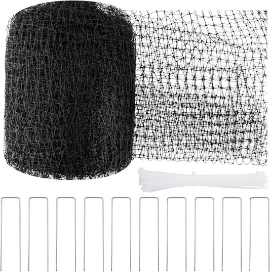 NONMON Bird Netting Deer Fence Netting 5 x 100FT Heavy Duty Garden Netting | for Chicken Coop, Protect Fruit Trees, Plants and Vegetables Against Birds, Deer, Squirrels and Other Animals