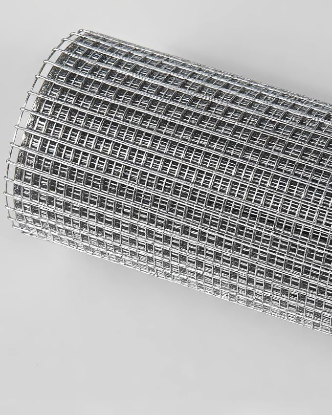 Hardware Cloth 16in x 10ft 1/4 Inch 22 Gauge, Hot-Dipped Galvanized Welded Wire Mesh, Low Carbon Steel, Animal Cage Wire Netting, Garden Wire Mesh