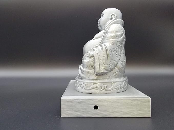 Buddha 4x4 Fence Post Topper Statue Garden Statue for Zen Garden Lovers - Housewarming Gift for Buddhists - Meditating Buddhas