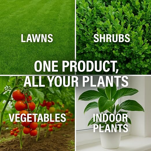GS Plant Foods Root Ruckus Compost Fertilizer Organic Plant Food - Turbo Charged Compost for Plants - Humic Acid & Sea Kelp Nutritional Root Supplement for Lawns, Soil, Shrubs & Vegetables - 32 Oz