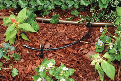 Rain Bird LNDDRIPKIT Drip Irrigation Landscape/Garden Watering Kit with Drippers, Micro-Bubblers, Micro-Sprays