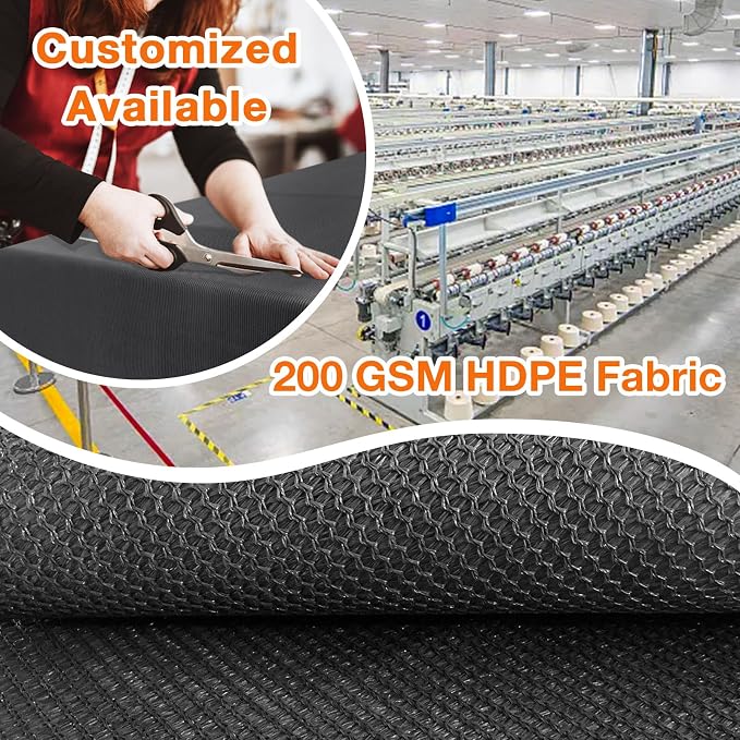 Artpuch Outdoor Pergola Shade Cover 4x7 FT Sun Shade Cloth with Grommets Dark Grey 90% UV Protection Canopy Patio Privacy Screen (Customized Available)