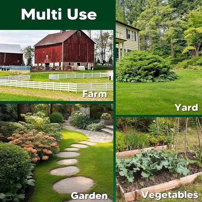 LAQDECDV Deer Repellent, Rabbit Repellent Outdoor, Deer Deterren for Yard & Garden, Bunny Repellent Balls, Keep Deer, Elk, Moose Away from Plant/Tree, Deer & Rabbit Repellant, 90 Days Protection-8P