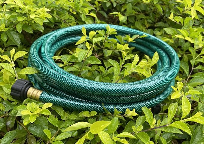 1/2" Short Garden Hose -10Ft for Lawn, Boat Hose, Flexible and Lightweight,No Leaking, Durable PVC Hose
