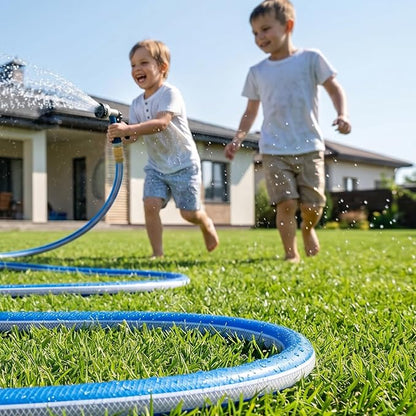 Short Lead-in Garden Hose 3/4 in. x 3 ft. -Heavy Duty Durable Flexible Lightweight Water Pipe for Commercial Use, Reel Cart & Equipment Connection -Kink Free, No Leaking, Female to Female Fittings