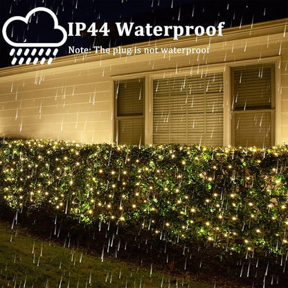 Warm White Christmas Lights Outdoor, 25FT 100 Count Incandescent Mini Christmas Lights White Wire, Waterproof Fairy Lights, Connectable Xmas String Lights for Christmas Tree, Garland, Wedding Decor