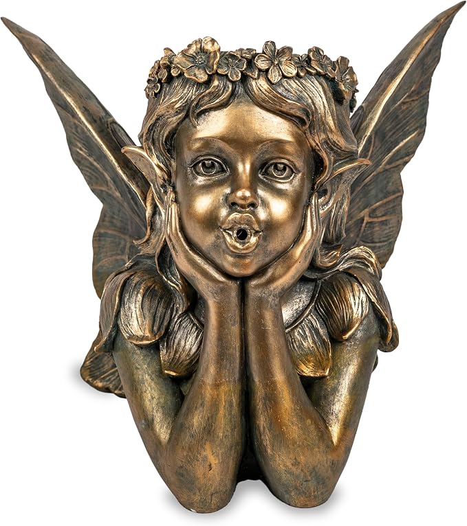 Aquascape Fairy Planter Spitter Fountain for Pond and Garden, 78370