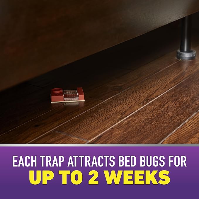 Ortho Home Defense Max Bed Bug Trap, 2 Traps | Detect Bed Bugs in Homes and While Traveling