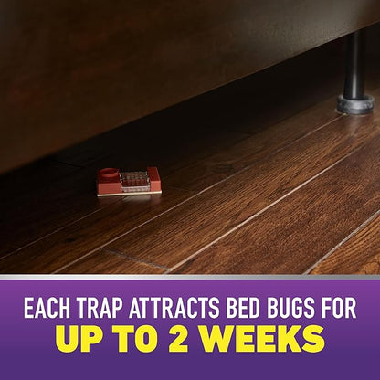 Ortho Home Defense Max Bed Bug Trap, 2 Traps | Detect Bed Bugs in Homes and While Traveling