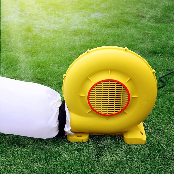 VEVOR Inflatable Blower, Electric Air Blower, Bounce House Blowing Pump, Commercial Corded Fan Pump for Castle Wate Slides Water Slide Bouncy Castle