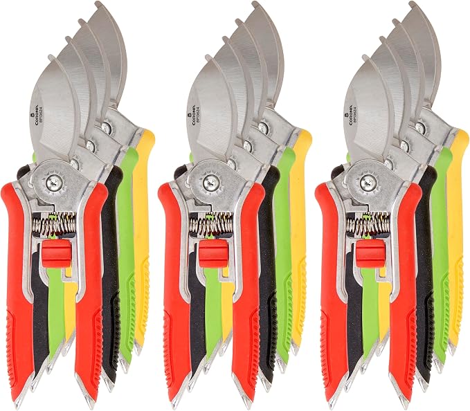 Corona Tools BP13624 Yard Essentials Houseplant Pruners, Variety Pack of 12