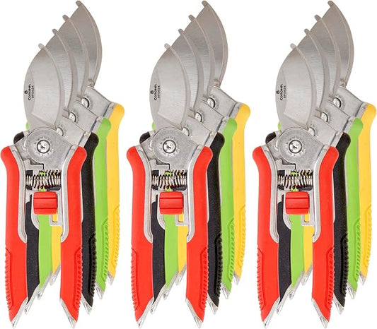 Corona Tools BP13624 Yard Essentials Houseplant Pruners, Variety Pack of 12