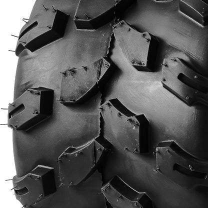 PHILTOP 18x9.5-8 ATV UTV Tires, 4-Ply Super Mud 18x9.5-8 ATV All-Terrain Tires for Riding Mowers, Golf Carts, Off-Road,2 Pcs,Tubeless (Z-124)