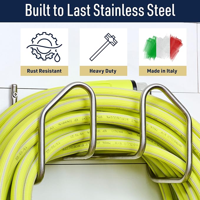 Kings County Tools Stainless Steel Hose Hanger