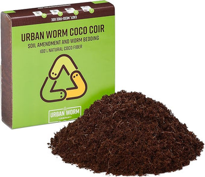 Urban Worm Coco Coir Soil Amendment and Bedding (2)