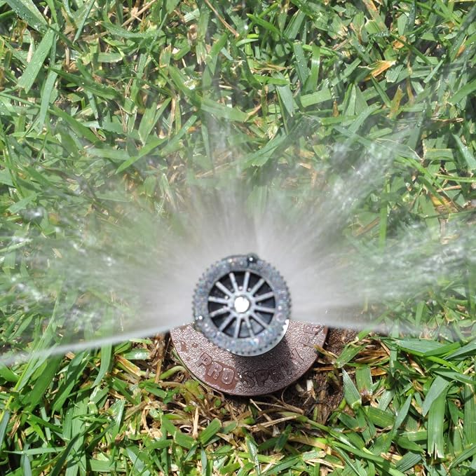 Hunter PRS30 4 in. Pop-Up Lawn Sprinkler Head, 30 PSI, Adjustable 15 ft