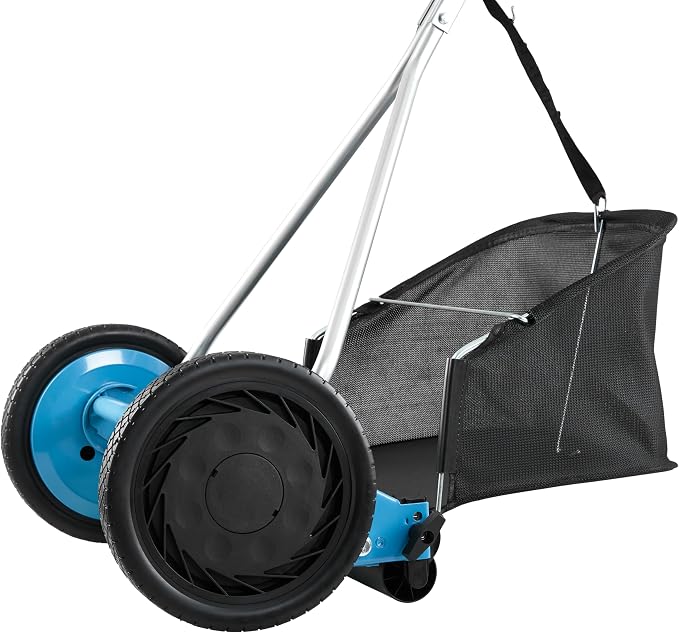 American Lawn Mower 1604-16 16" 5-Blade Reel Mower with Grass Catcher