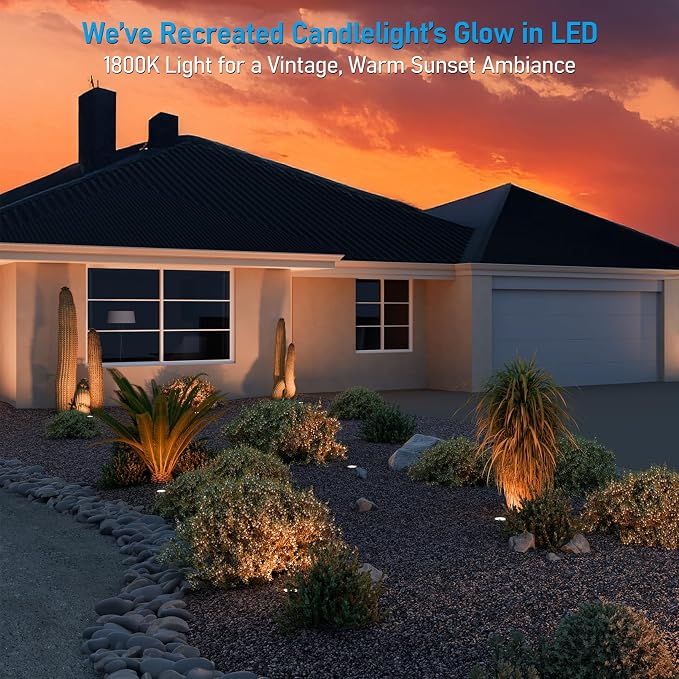 LEONLITE 6-Pack Dia. 4 Inch 5CCT Well Lights Flat Top Oil Rubbed Bronze | 1800K/2700K/3500K/4000K/5000K, 12-24V AC/DC, CRI90, Landscape LED In Ground Outdoor, Low Voltage Garden Landscaping, Aluminum