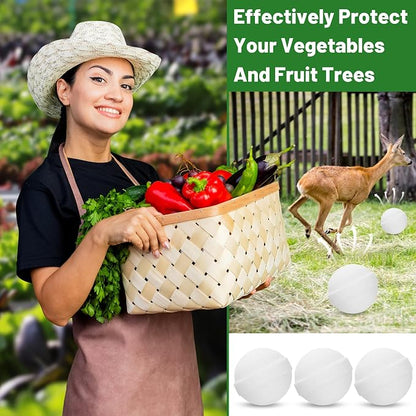 24 Pack Powerful Deer Repellent Balls, Natural Deer Deterrent and Rabbit Repellent Outdoor