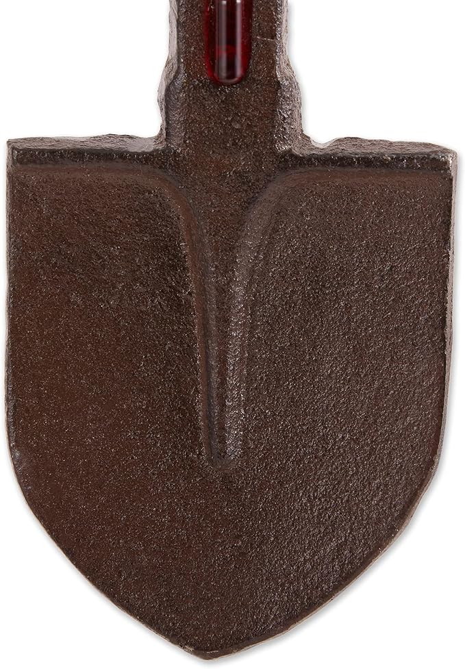 Garden Shovel Cast Iron Thermometer Shovel, 2.91x13.31
