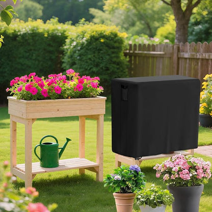 Outdoor Raised Garden Bed Cover for Winter (Only Cover),Waterproof Raised Planter Boxes Stand Covers - 97 x 49 x 22 inch