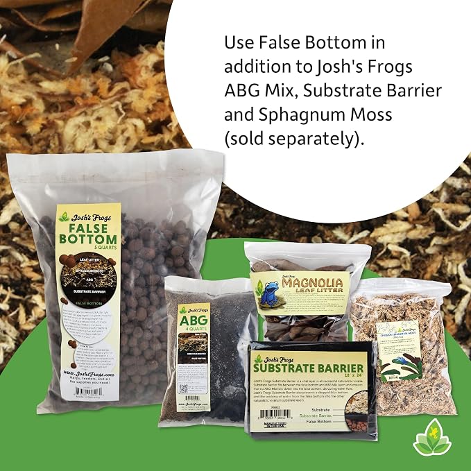 Josh's Frogs False Bottom - LECA Expanded Clay Pebbles (4 Quarts)