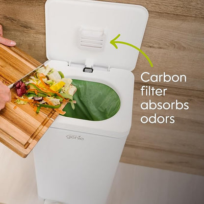 Compost Genie Carbon Filters, Absorb and minimize Odors, with a Pack of 4 Lasting up to 4 Months