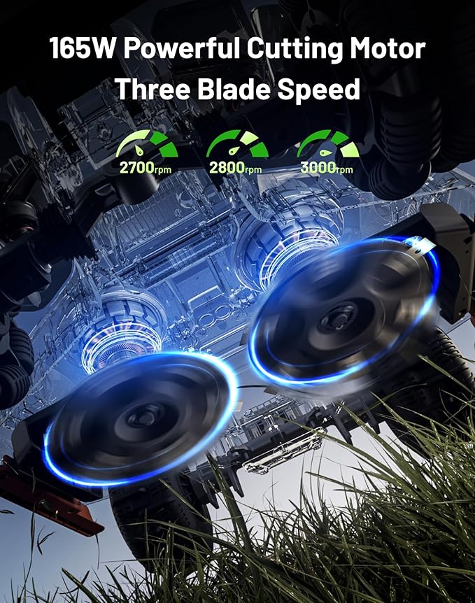 Mammotion LUBA 3 AWD 3000H Robot Lawn Mower with Garage (Ship Separately) | 360° LiDAR+NetRTK+AI Vision, Wire Free for 0.75 Acre, AWD for 80% Slopes, 30 Multi-Zone Management, Cutting Height 2.2"-4.0"