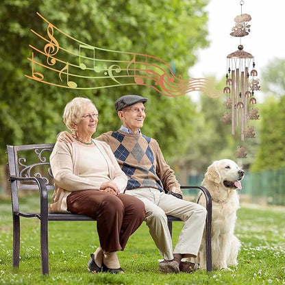 Romart Frog Wind Chimes for Outside, Frog Gifts for Women Men Mom Wife Grandma Birthday Sympathy Memorial Windchimes for Outdoors Indoors, Garden, Patio, Home, Porch, Yard Decorations