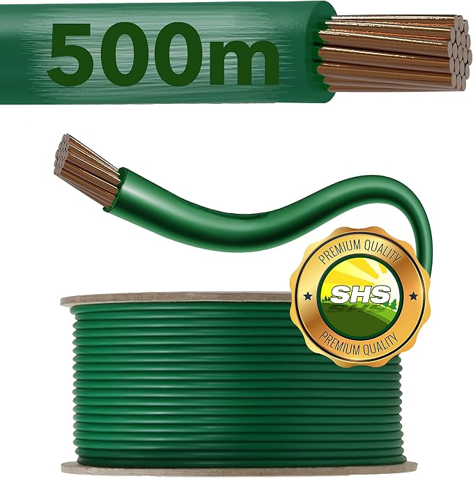 RASENFREUND 500 m Boundary Cable for Robotic Lawnmower, Lawn Mower, Lawn Robot Accessory Set, Boundary Wire for Search Cable, Compatible with Gardena/Bosch/Husqvarna/Worx/Honda, Diameter 2.7 mm