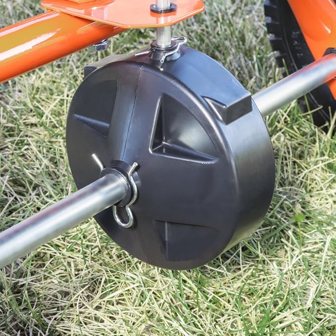 Agri-Fab Tow Behind ATV/UTV Broadcast Spreader for Seed, Fertilizer, Salt and Ice Melt, 185 lb Capacity with 12 Ft Spread Width