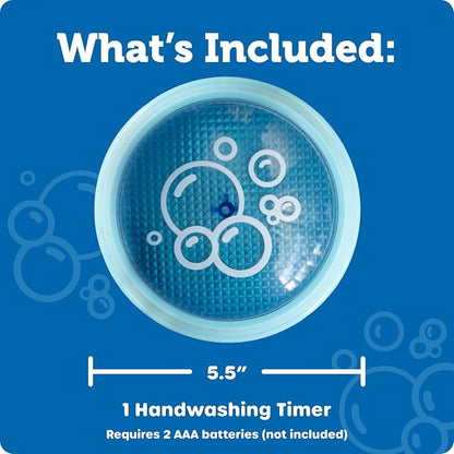 Learning Resources 20 Second Handwashing Timer - Visual Timer for Kids, Classroom Timers for Kids, Visual Timers for Handwashing
